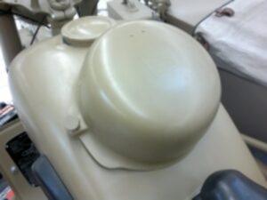 Tankluftfilter-Deckel Topf roh – BMW R75 SAHARA Nachbau