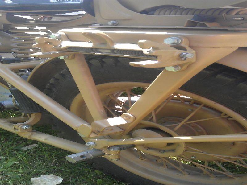Gepäcktaschenhalter für BMW R75 – Packtaschenhalter (Nachbau) – Bild 8