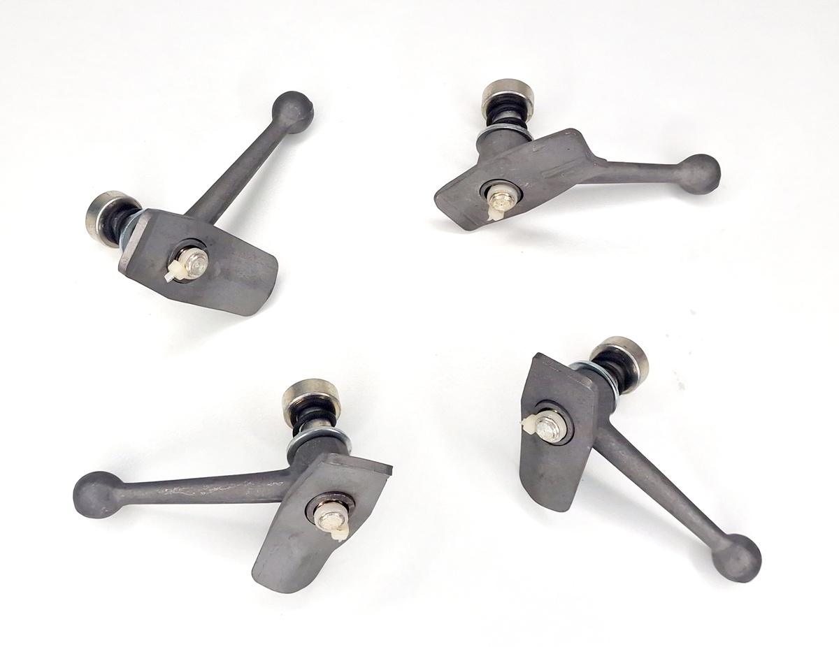 Drehknebel M8 für Packtaschenhalter BMW, DKW, NSU, Zündapp, Ersatz, 1 Stück, Form 1 – Bild 5