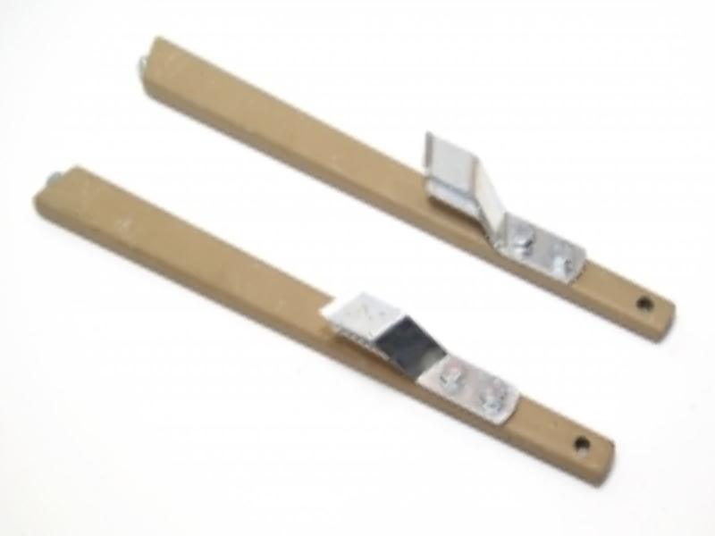 2x Stütze (Strebe) für Gepäcktaschenhalter für Zündapp KS600, 500, 800 WH