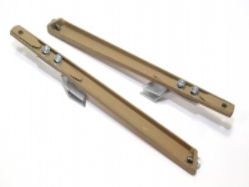 2x Stütze (Strebe) für Gepäcktaschenhalter für Zündapp KS600, 500, 800 WH – Bild 3