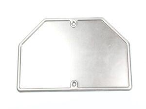 Nummernschild hinten für DKW, NSU, BMW, Zündapp Motorräder neu, Nachbau, Rohzustand