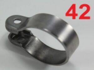 Krümmerschelle - Auspuffschelle BMW , NSU OSL 42 mm (39-42mm) neu Repro