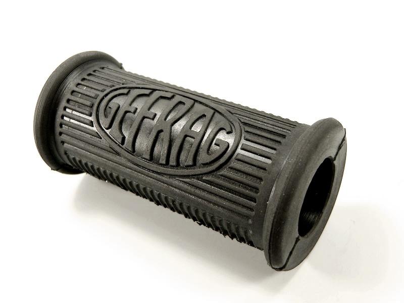 (1 Paar) Fußrastengummi Soziusseite für Zündapp KS 750 SAHARA / GEFRAG 25mm – Bild 2