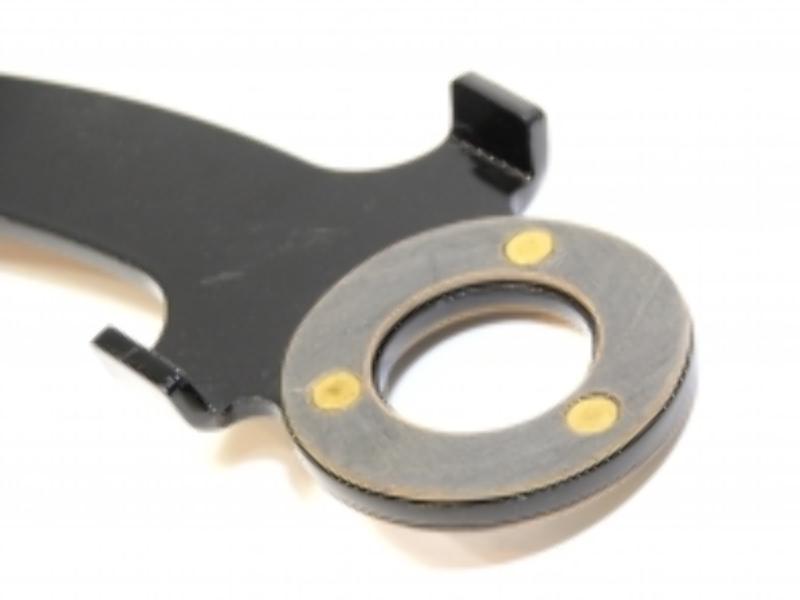Widerstandsblech m 2 Dämpfungsscheiben BMW R5, R51, R61, R66, R71 Vorderradgabel – Bild 4