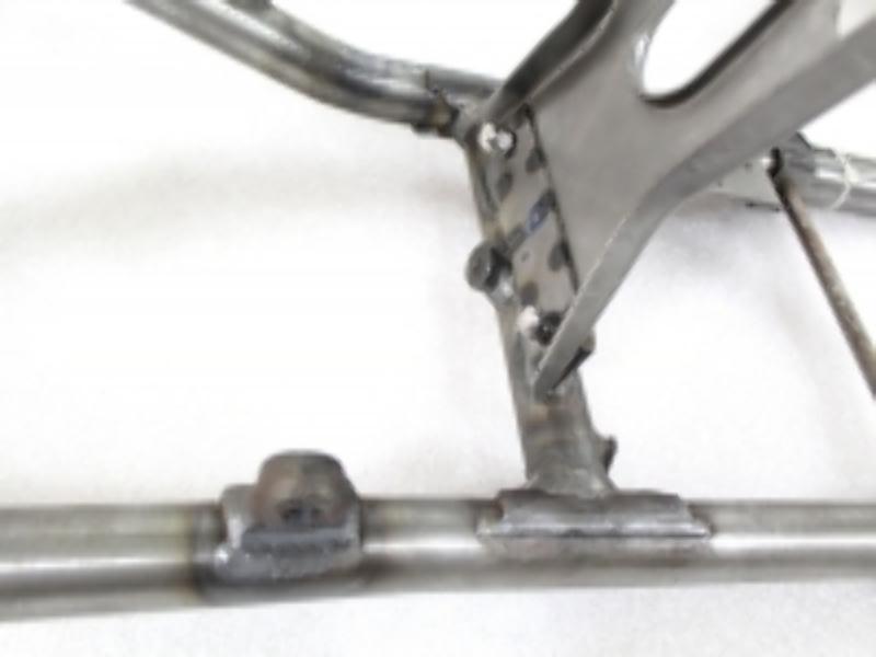 Rahmen - Rahmenteile & Schutzbügel & 4 Schrauben für BMW R75 Motorrad – Bild 11