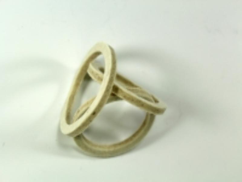 Ring - Filzring 53X43X4 für ZÜNDAPP Federgabel z. Steuerungsdämpfer Motorräder 1236z04 (Nr. 22) – Bild 2