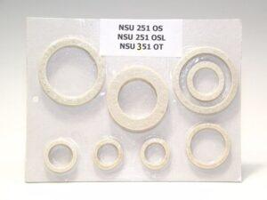Filzdichtungen Satz NSU 251 OS 351 OT 8 Stück technischer Filz