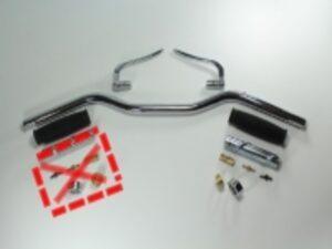 Lenker Kompletter Satz Zündapp DB200 ,DB250, DBK200, DBK250, KK250, KK350, DL200 - VERCHROMT Drehgriff RECHTS
