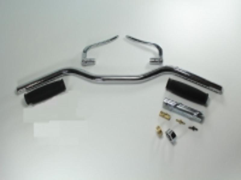 Lenker Kompletter Satz Zündapp DB200 ,DB250, DBK200, DBK250, KK250, KK350, DL200 - VERCHROMT Drehgriff RECHTS – Bild 2