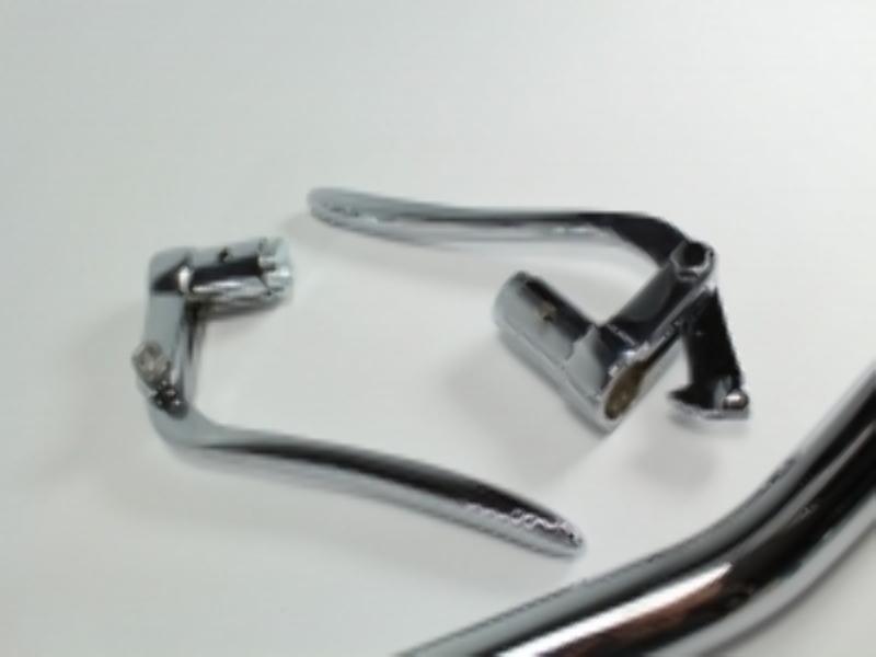 Lenker Kompletter Satz Zündapp DB200 ,DB250, DBK200, DBK250, KK250, KK350, DL200 - VERCHROMT Drehgriff RECHTS – Bild 5