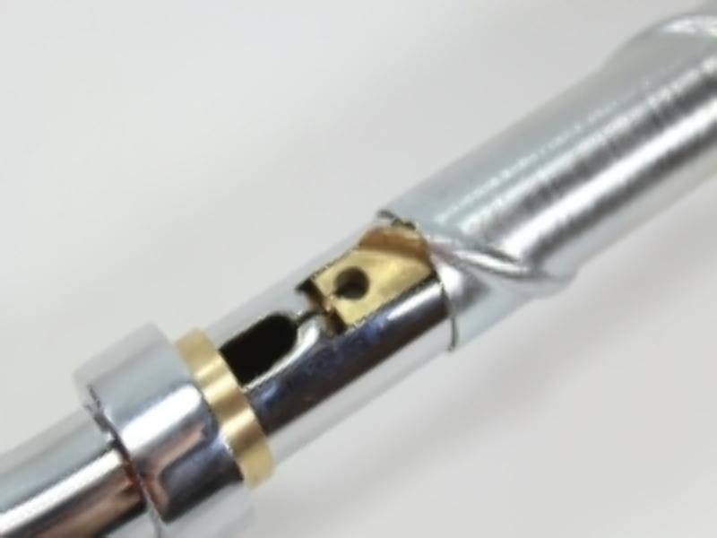 Lenker Kompletter Satz Zündapp DB200 ,DB250, DBK200, DBK250, KK250, KK350, DL200 - VERCHROMT Drehgriff RECHTS – Bild 12