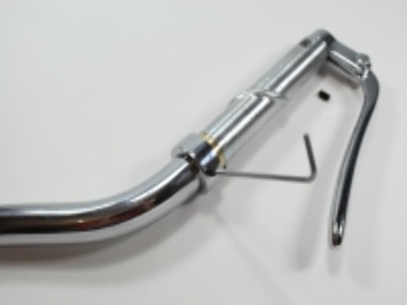 Lenker Kompletter Satz Zündapp DB200 ,DB250, DBK200, DBK250, KK250, KK350, DL200 - VERCHROMT Drehgriff RECHTS – Bild 14