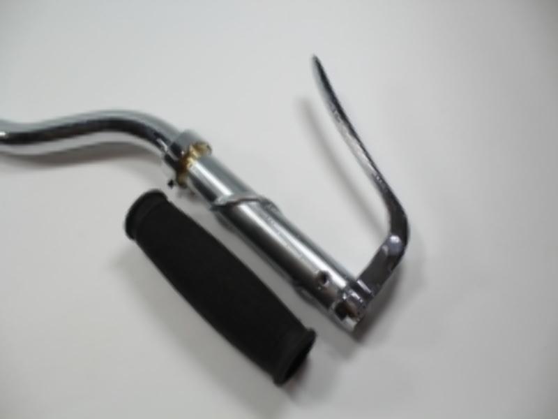 Lenker Kompletter Satz Zündapp DB200 ,DB250, DBK200, DBK250, KK250, KK350, DL200 - VERCHROMT Drehgriff RECHTS – Bild 18