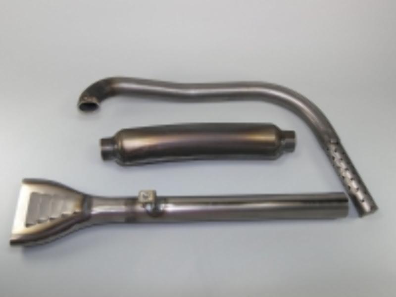 Auspuffanlage / Auspuff für BMW R2, 3-teilig (serie II III IV)