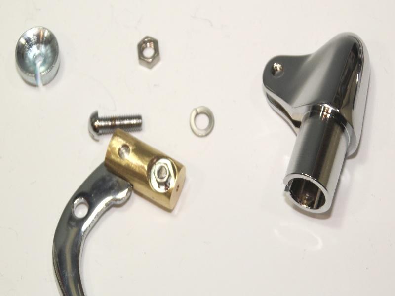 Innenzughebel NSU 201T/251TS/351TS vernickelt – Bild 5
