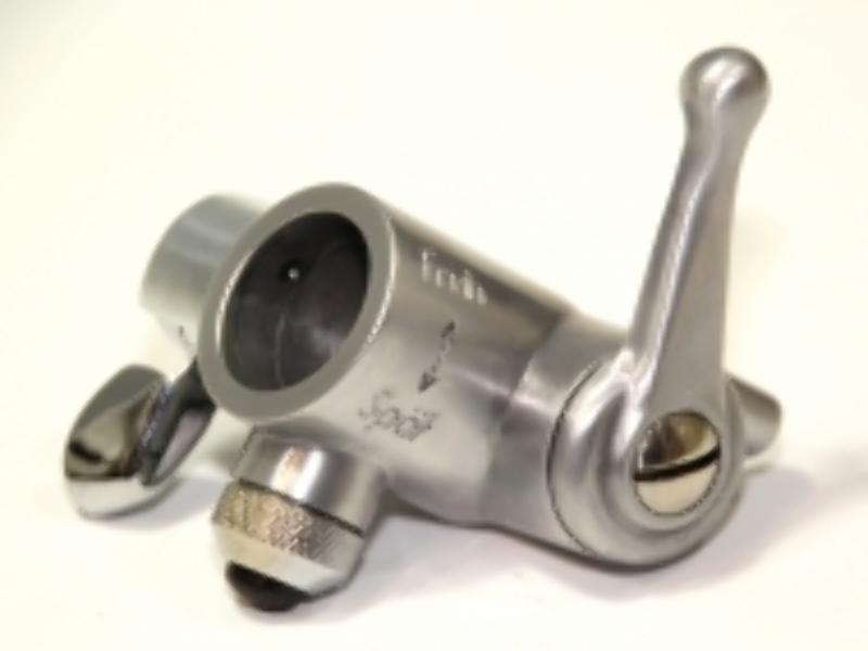 Zündungsverstellhebel u. Hupenknopf u. Lichtumschalter 25mm für BMW R12, R35, R71 Motorräder (Alu / Cr.) – Bild 5