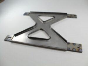 Verstärkungsblech zur Anhängerkupplung für ZÜNDAPP KS750 f. IF-8