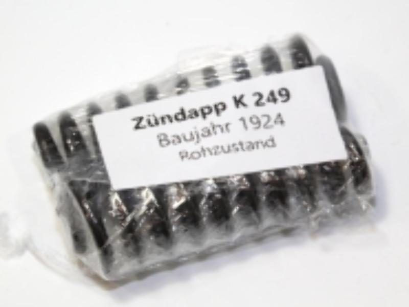 Druckfeder L+R zur Federgabel ZÜNDAPP Modell K249, 3GS, 2GS, Modell 2, Nachbau Rohzustand – Bild 5