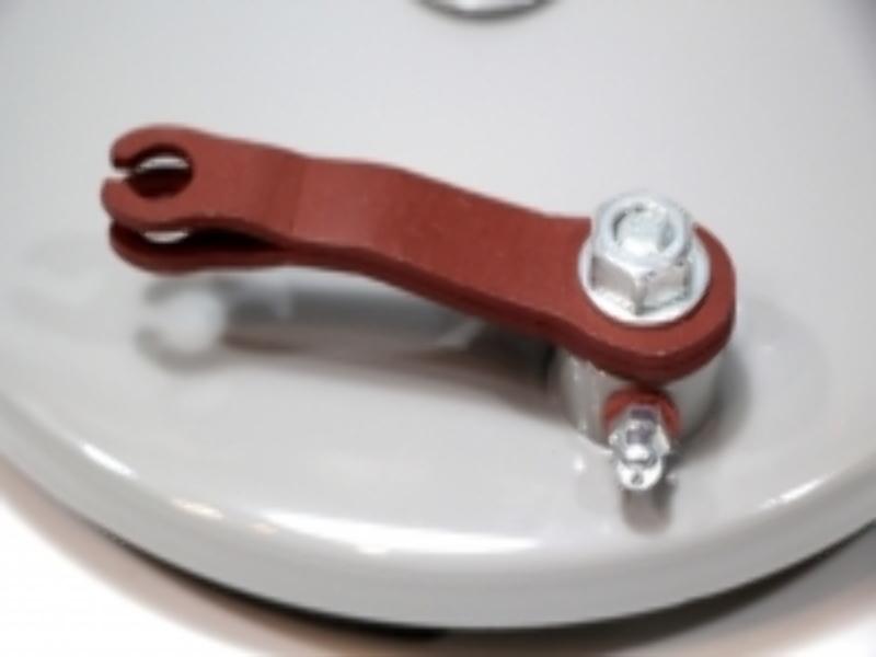 Vorderradnabe DKW 350-1 NZ, IZ49 Bremsankerplatte mit Bremsbacken Satz – Bild 4