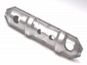 1 STÜCK Schalldämpfereinsatz für Auspufftöpf für DKW 350 NZ, SB Motorräder 90mm