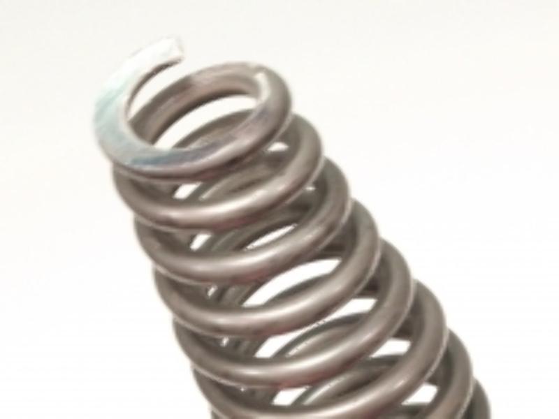 Druckfeder mit Schnecke zur Federgabel ZÜNDAPP DB, DBK 200, 250, Rohzustand Ver.1-1 – Bild 2