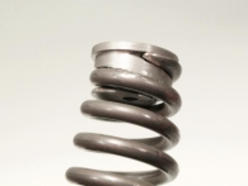 Druckfeder mit Schnecke zur Federgabel ZÜNDAPP DB, DBK 200, 250, Rohzustand Ver.1-1 – Bild 4