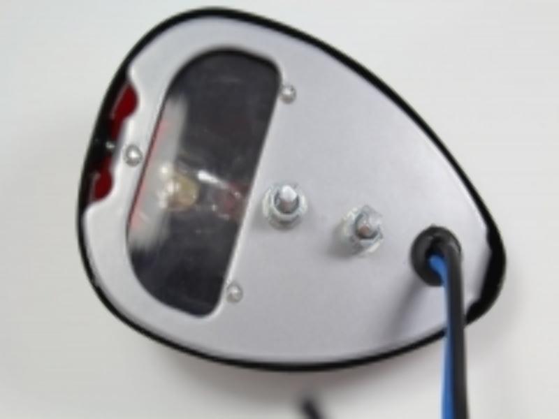 Lampenhalterung und Rücklicht Bremslicht BOSCH BMW R20, R23, R24, R35, R71 ,R61 ohne Nummernschild – Bild 13