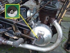 Deckel für Schutzkappe verchromt – DKW SB 200/500
