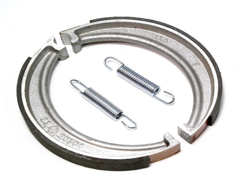 Bremsbacken Satz 4 mm für ZÜNDAPP KS500 und KS600 mit Zugfedern
