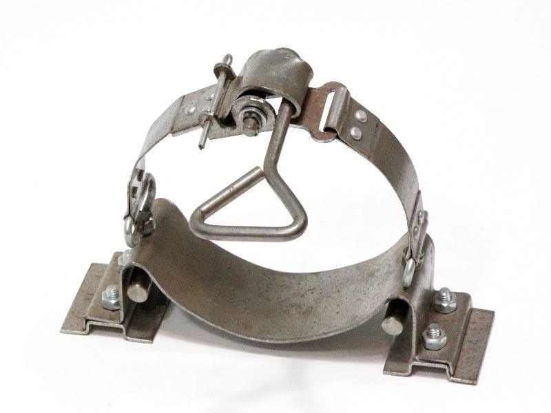 Gasmaskenhalter für DKW NZ 350-1, 350/1, neu , roh, WH Gespann – Bild 5