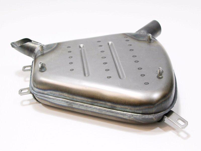 Auspufftopf mit Warmschutz Gitter passend für ZÜNDAPP KS750 Motorräder Wehrmachtsgespann – Bild 6