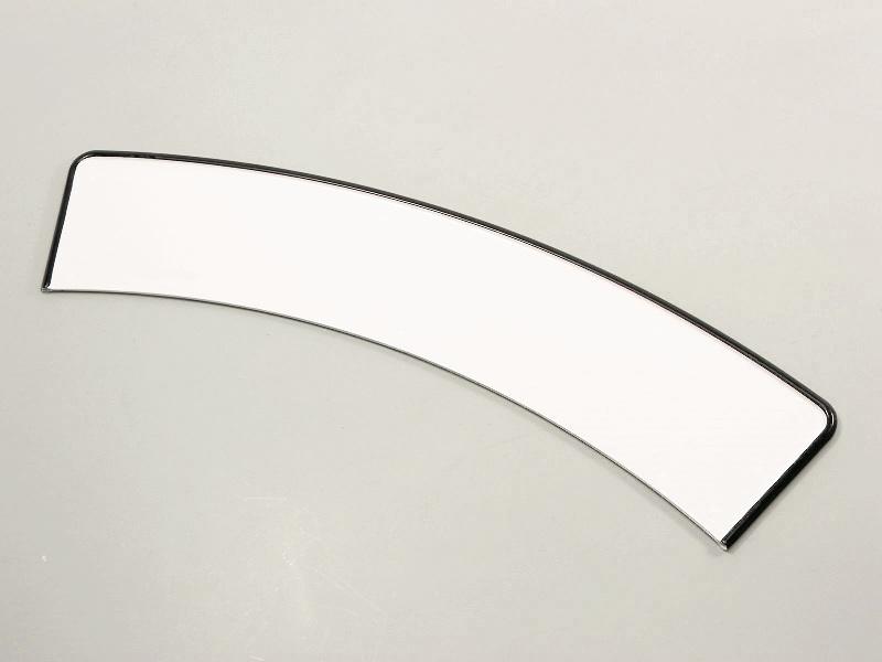 Nummernschild VORNE für BMW, NSU, Zündapp, DKW, 33cm, ohne Löcher, schwarz Rand – Bild 3