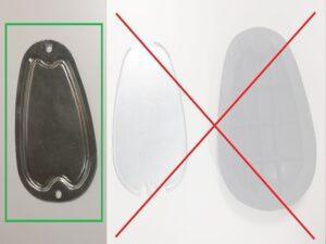 Halteblech links für Schaltkulissen EMW / BMW R35, R4, R12