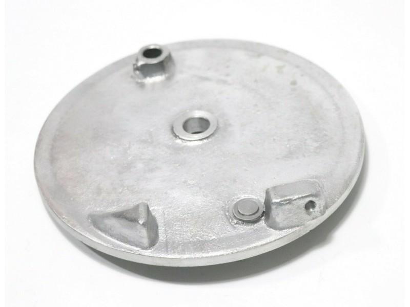 Bremsankerplatte Bremsplatte für Vorderradnaben DKW 350 NZ, IZ350 , Alu, Nachbau – Bild 4