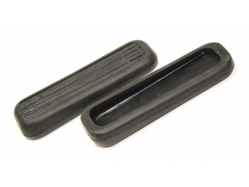 2x Gummi Kniekissen und 2x Halteblech für ZÜNDAPP K500, K600, K800 – Bild 3