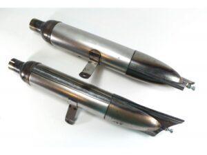Auspufftöpfe, Auspufftopf (L+R) DKW 250NZ, 250 SB Motorräder
