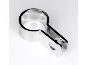 Schelle (1 Stück - Cr.) für Auspuffkrümmer Befestigung für BMW R61, neu, Nachbau