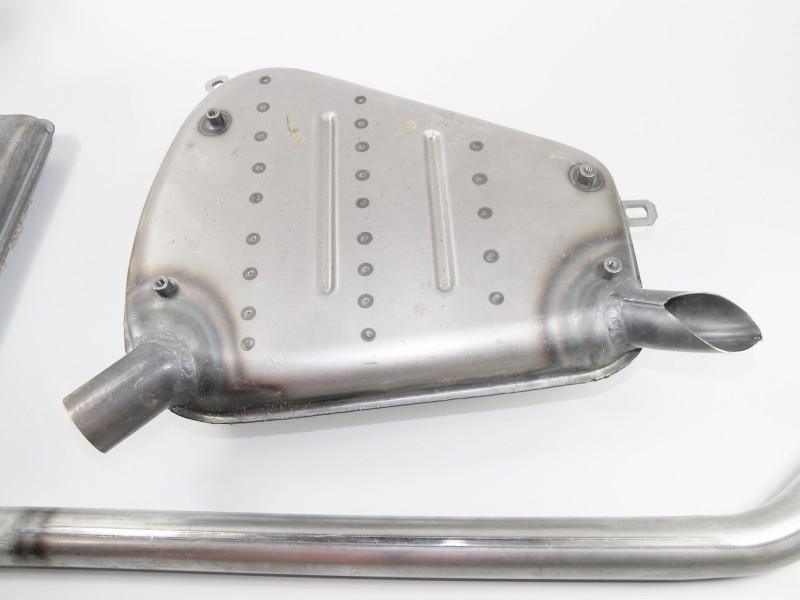 Auspuffanlage Zündapp KS750 4-teilig mit Schutzgitter – Bild 6
