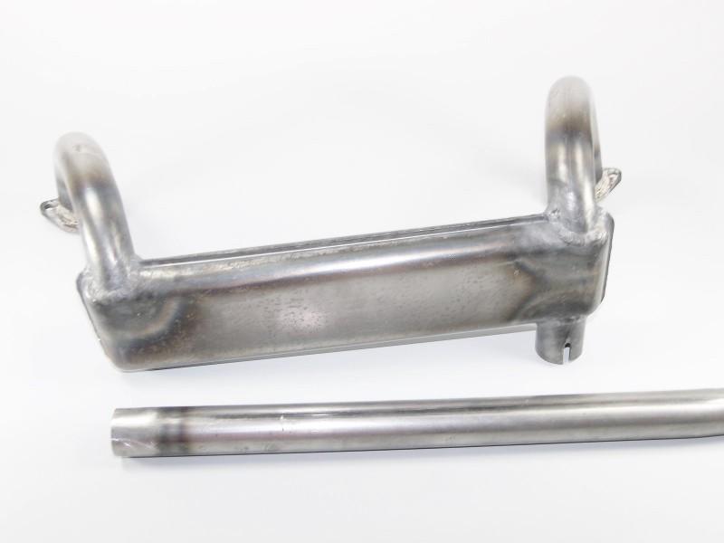 Auspuffanlage Zündapp KS750 4-teilig mit Schutzgitter – Bild 10