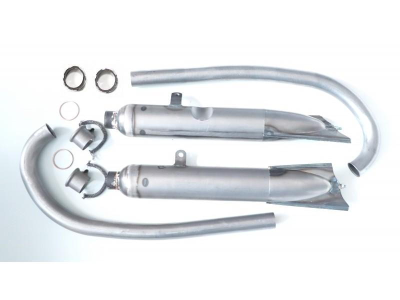 Auspuffanlage ISH49, IZ49 komplett, neu, Rohzustand, Nachbau