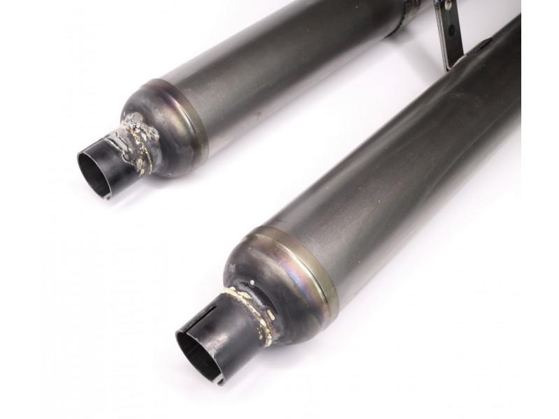 Auspufftöpfe ZÜNDAPP DB200 DB201 DB202 roh (Paar) – Bild 3