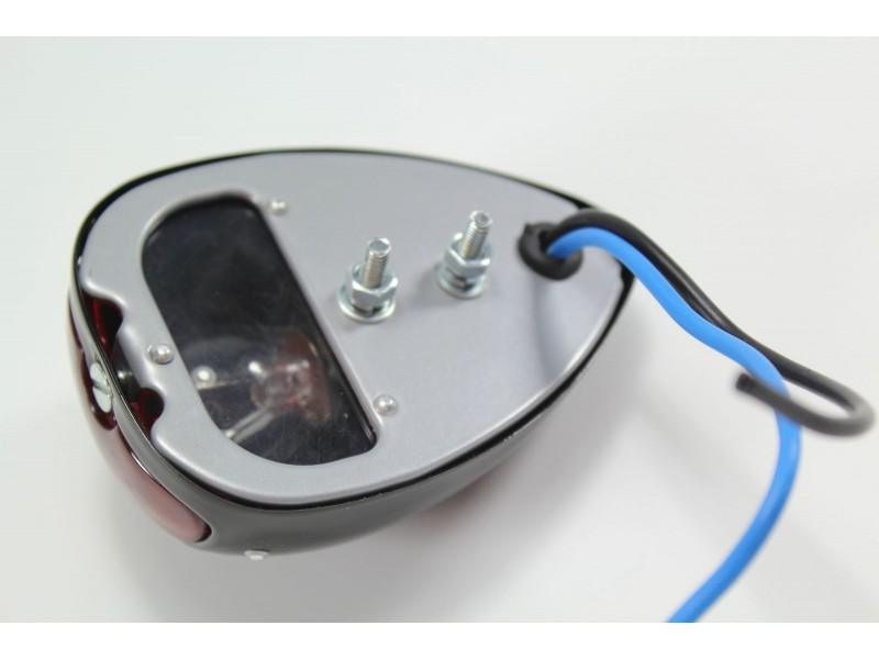 Nummernschild und Halter mit Rücklicht mit Bremslicht – BOSCH Typ 2 für BMW R20, R23, R24, R35, R71, R61 – Bild 11