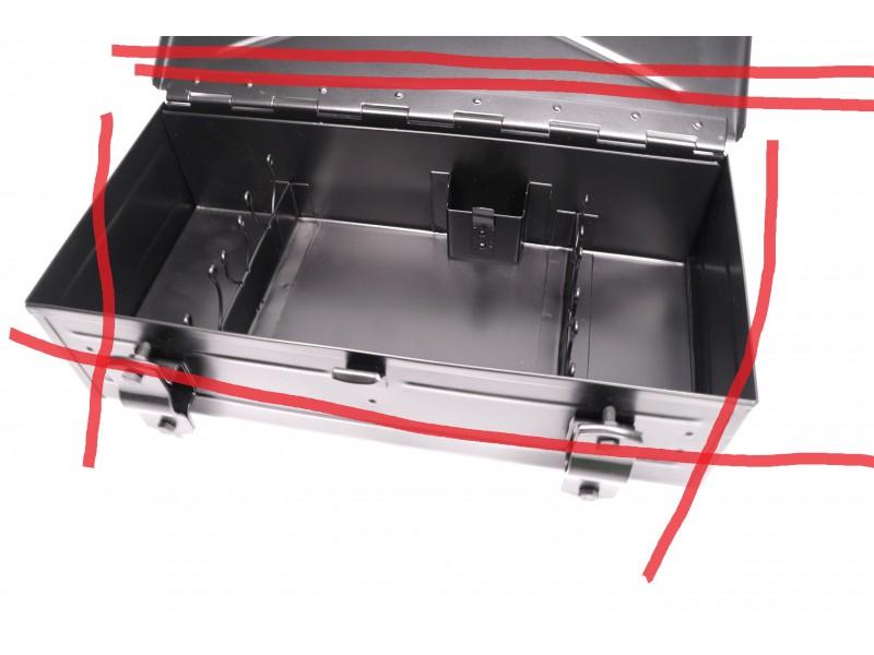 Einsatz für Handgranaten (Stielhandgranate) Kasten - Packtasche für Truppenrad - Truppenfahrrad – Bild 7