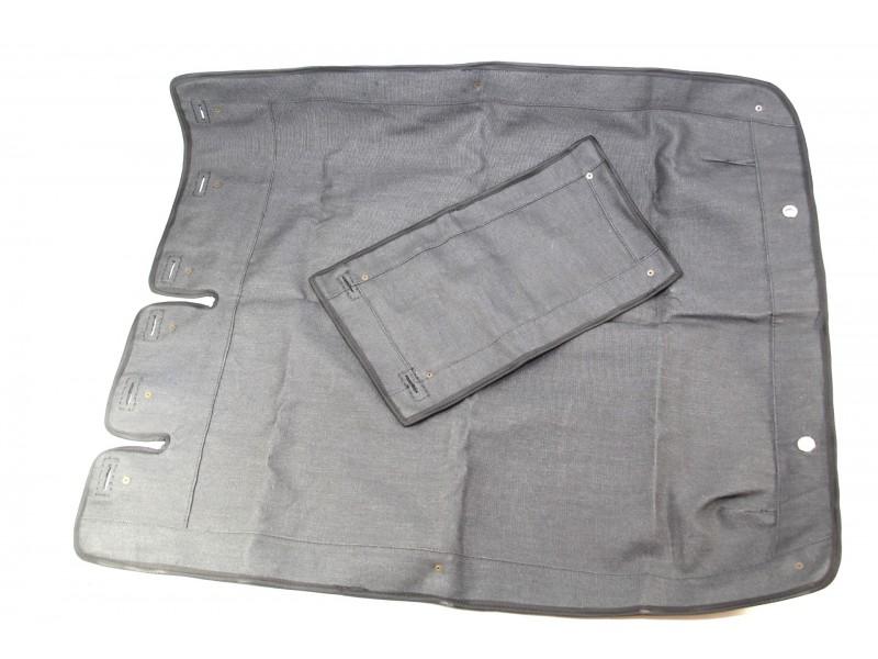 Seitenwagenplane - Sidecar cover f ZÜNDAPP KS750, BMW R75, ... 2 teilig SCHWARZ – Bild 3