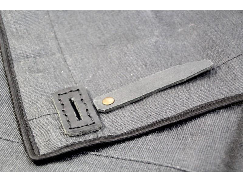 Seitenwagenplane - Sidecar cover f ZÜNDAPP KS750, BMW R75, ... 2 teilig SCHWARZ – Bild 6