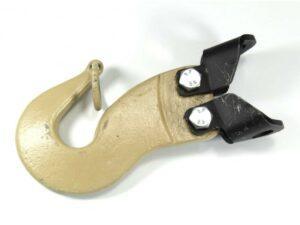 Abschlepphaken (vorne) mit Befestigungsblechen f. ZÜNDAPP KS750 (3-teilig Satz)