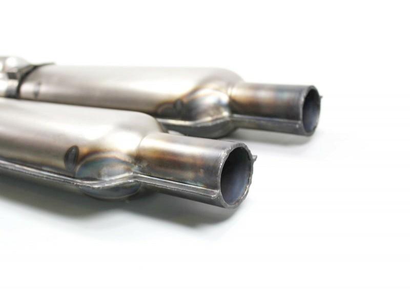 Auspufftöpfe Zündapp KS601, Roh, L+R – Bild 3