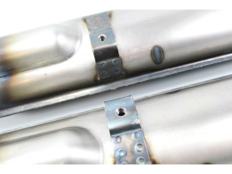 Auspufftöpfe Zündapp KS601, Roh, L+R – Bild 5