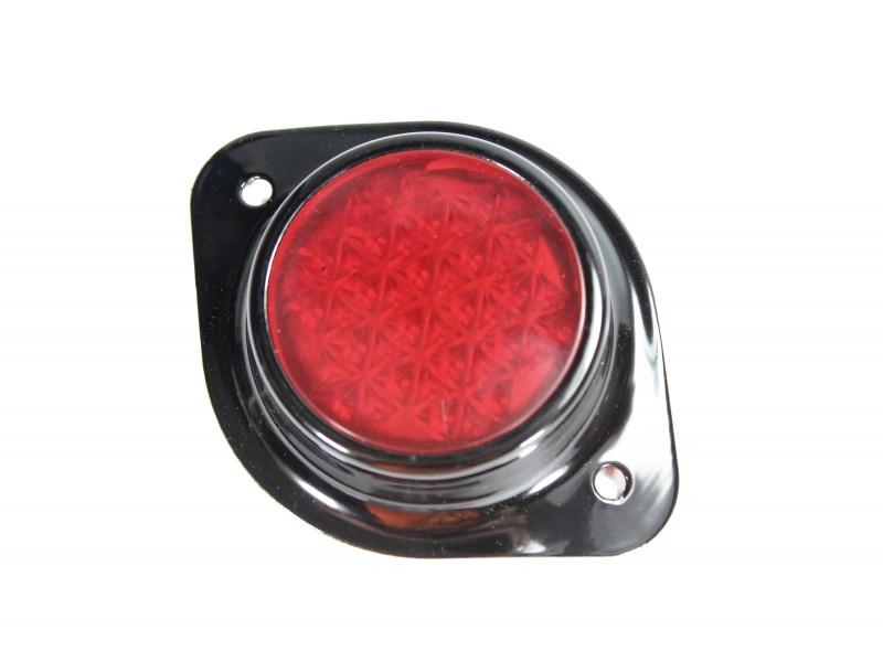 Rückstrahler mit Gehäuse für BMW R12, R35 Motorräder, schwarz, Nachbau
